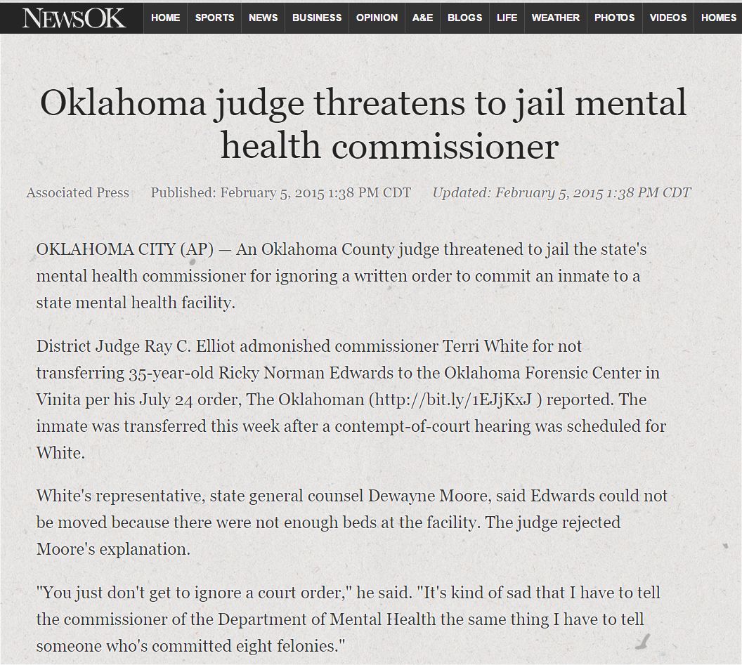 mental health Oklahoma